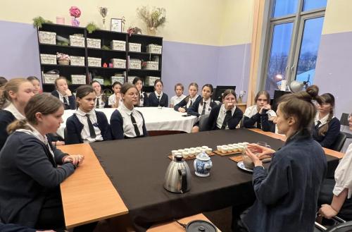 Чайная церемония в школе № 2109 г. Москва (02.12.2022)